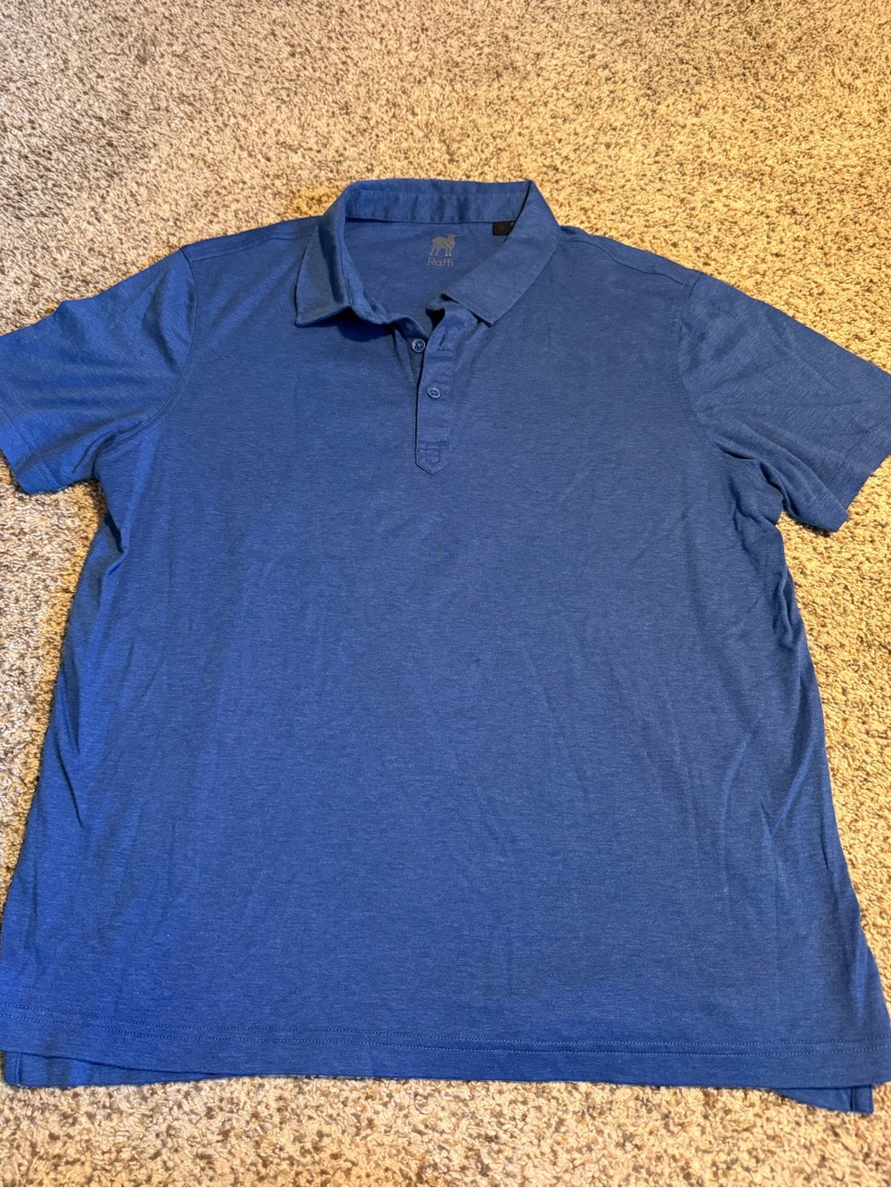 Raffi The Sherwood Essential Three Button Polo - XL